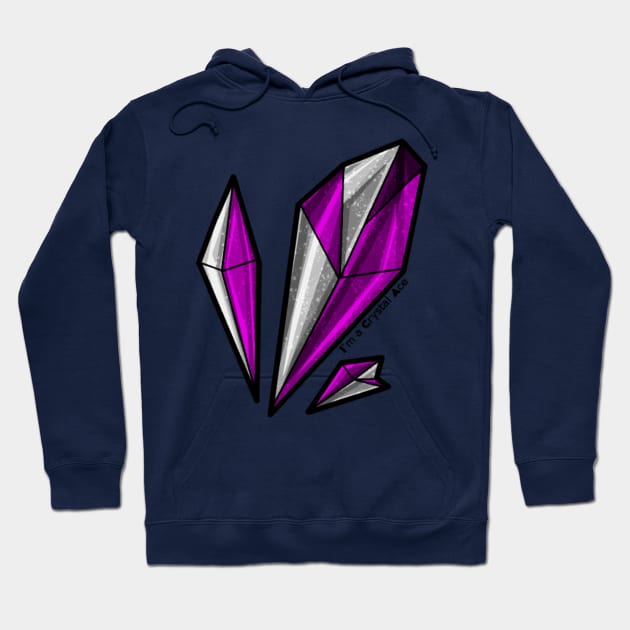 Crystal Ace Hoodie by 1anioh